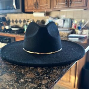 Western Flat Brim Hat